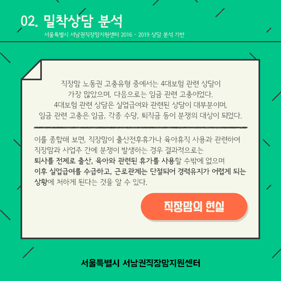 [카드뉴스] 퇴사를 전제로 출산휴가 · 육아휴직 사용하라고요?