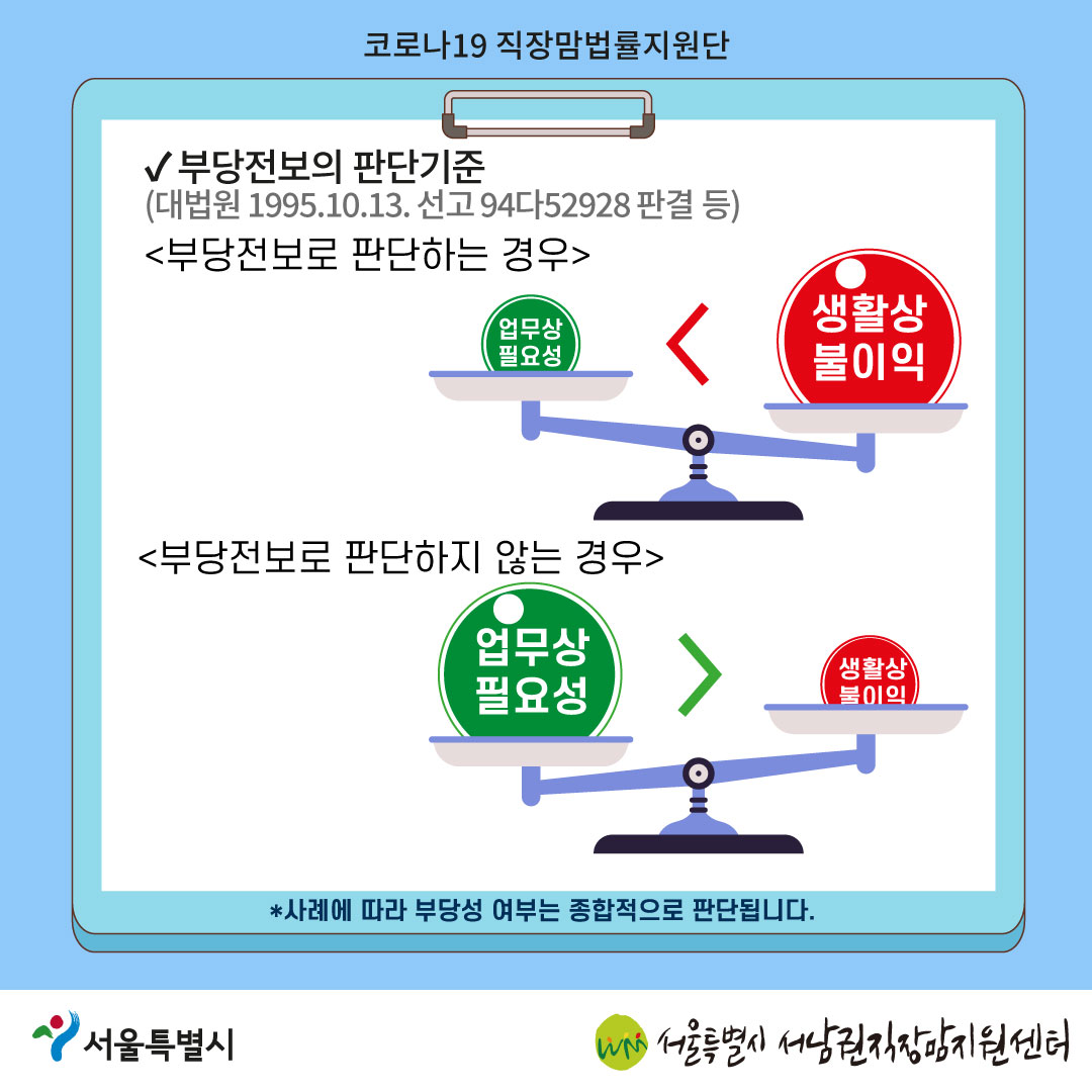 코로나19 직장맘법률지원단 2022년 5월 [육아휴직 후 보복성 전보를 당한 노동자를 지원한 사례]-5