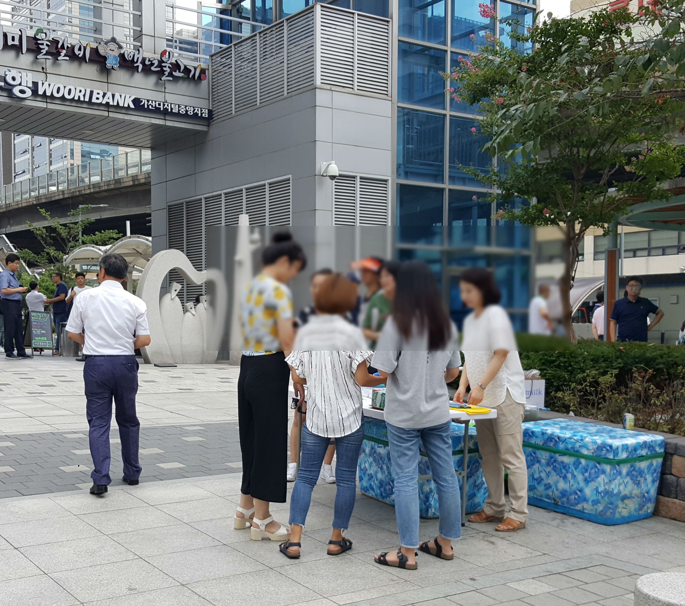 G밸리 직장인을 위한 음료 이벤트 진행!